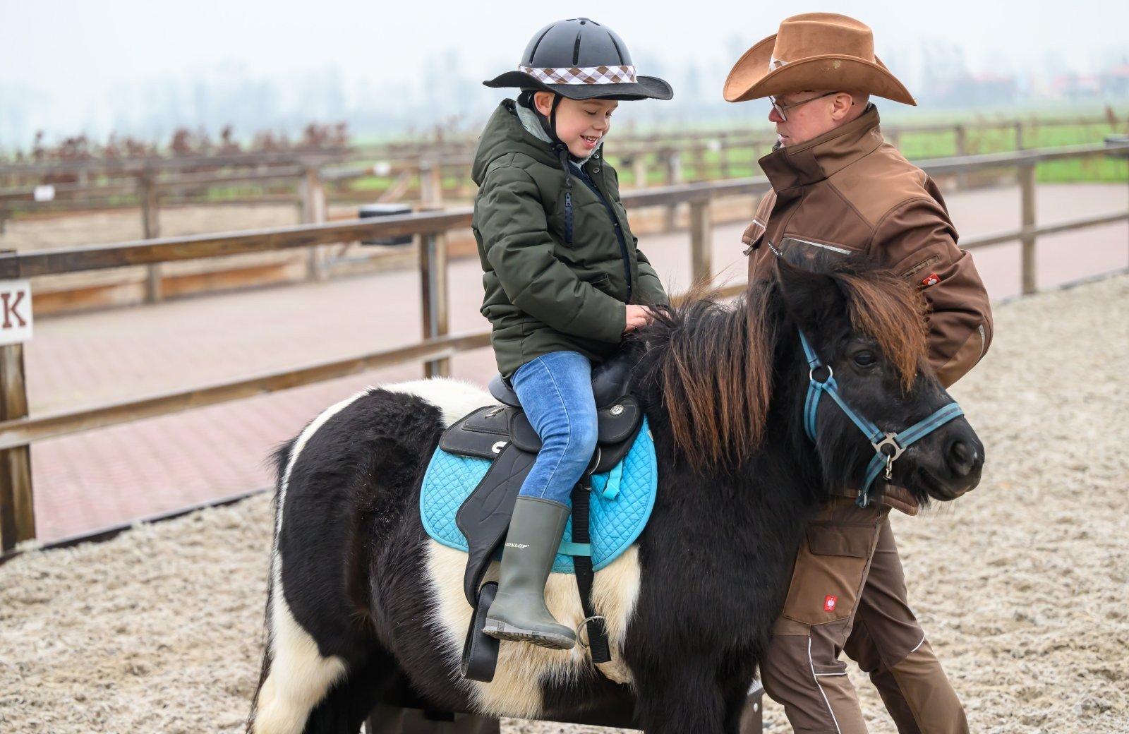Pony riding