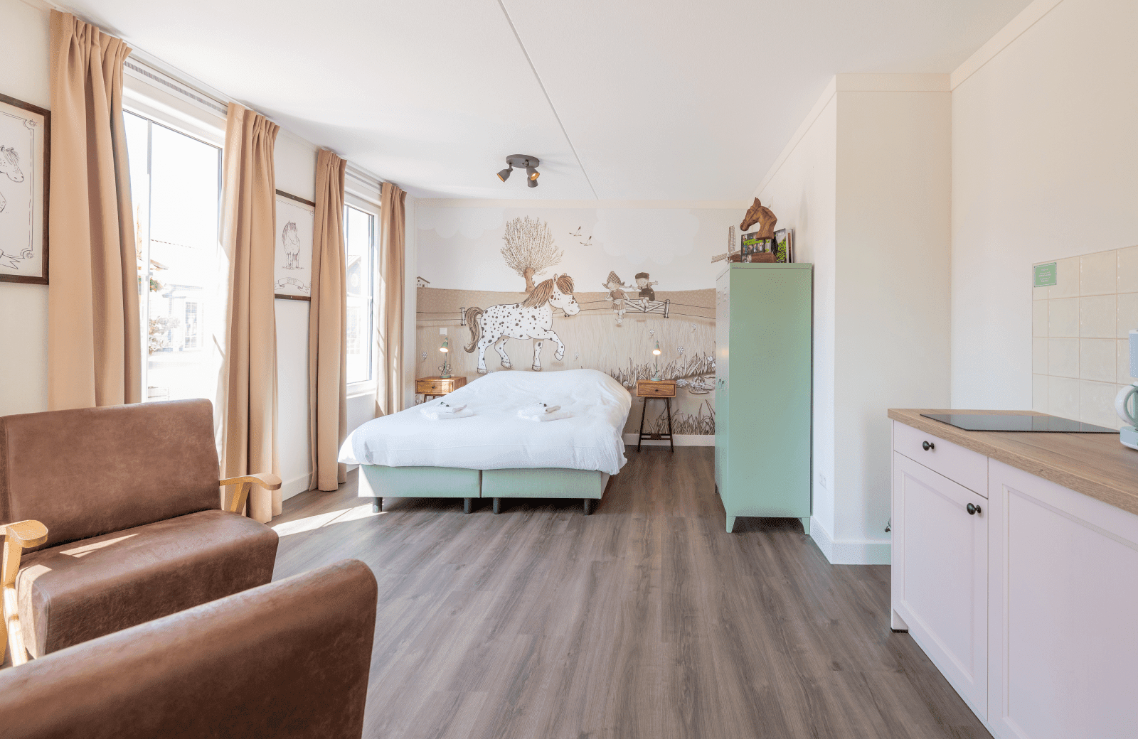 Stip de pony studio interieur